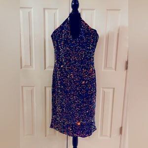 Fashion Nova Soulmate midi dress purple